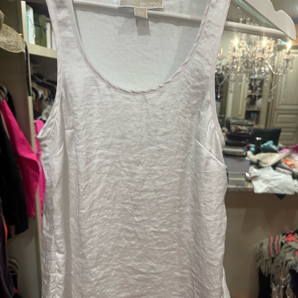 Michael Kors White Tank Top